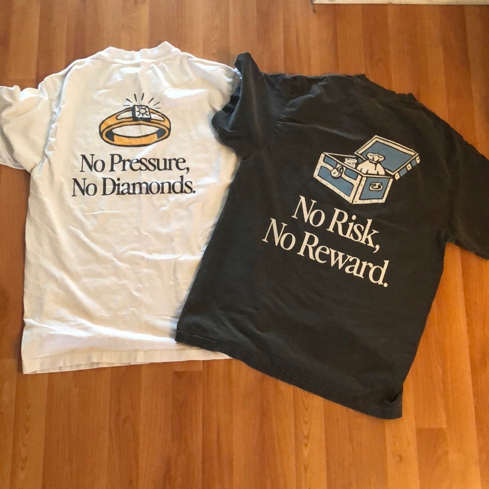 IKONICK Men’s Monopoly T Shirt set of 2 Medium